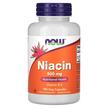 Фото товару NOW, Niacin 500 mg, Ніацин 500 мг, 100 капсул