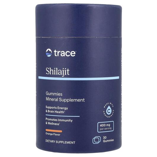 Основне фото товара Trace, Shilajit Gummies Orange, Шилайт, 30 таблеток