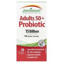 Пробіотики Adults 50+ Probiotic 15 Billion Jamieson Пробіотики Adults 50+ Probiotic 15 Billion Jamieson