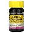 Фото товару Mason, Ferrous Gluconate, Залізо, 100 таблеток