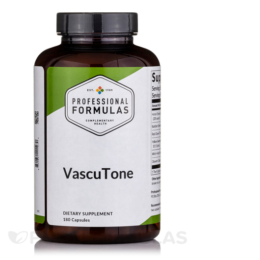 Основне фото товара Professional Formulas, VascuTone, Кардіо комплекс, 180 капсул