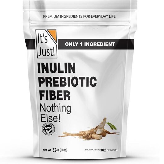 Основне фото товара It's Just!, Inulin Prebiotic Fiber, Інулін, 908 г
