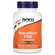 NOW, NutraFlora FOS Powder, Фруктоолігосахариди, 113 г