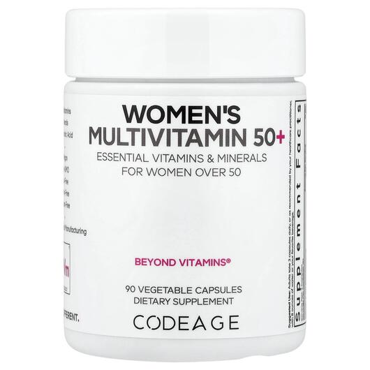 Основне фото товара Women's Multivitamin 50+, Вітаміни для жінок 50+, 90 капсул