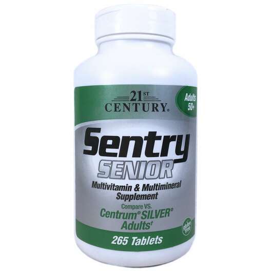 Основне фото товара 21st Century, Sentry Senior 50+, Вітаміни, 265 таблеток