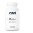 Фото товару Vital Nutrients, Choline 550 mg, Вітамін B4 Холін, 120 капсул