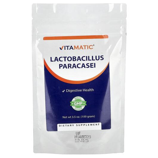 Основное фото товара Vitamatic, Лактобактерии, Lactobacillus Paracasei, 100 г