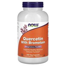 Кверцетин та Бромелайн Quercetin with Bromelain NOW