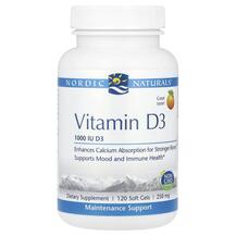 Вітамін D3 Холекальциферол Vitamin D3 1000 IU Nordic