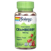 Журавлина True Herbs Cranberry 425 mg Solaray 100 капсул