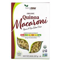 Organic Quinoa Macaroni Gluten-Free Мака NOW Foods 227 г