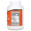 Фото складу NOW, Fiber-3 Powder, Органічна Клітковина порошок, 454 г