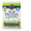 Фото состава Raw Protein and Greens Vanilla Tray 10, Органический Протеин, 274