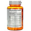 Фото складу NOW, Beta Alanine 750 mg, Спорт бета Аланин 750 мг, 120 капсул