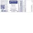 Фото складу Pure Encapsulations, Boron Glycinate, Бор, 60 капсул