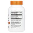 Фото состава Doctor's Best, Кверцетин, Quercetin Bromelain 500 mg, 180 ка