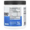 Фото складу EVLution Nutrition, BCAA5000 Unflavored 1, БЦАА, 300 г