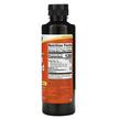 Фото состава NOW, Льняное масло Сертифицированное, Flax Seed Oil, 355 мл