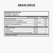 Фото складу Momentous, Brain Drive, Підтримка мозку, 60 капсул