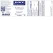 Фото состава Pure Encapsulations, Мака, Maca-3, 60 капсул