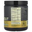 Фото состава Gold Standard Pre-Workout Blueberry, Предтренировочный комплекс, 