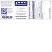 Фото состава Pure Encapsulations, Лютеин, Lutein 20 mg, 60 капсул