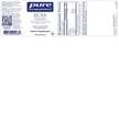 Фото складу Pure Encapsulations, BCAA Capsules, БЦАА, 250 капсул