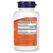 Фото складу NOW, Hyaluronic Acid 50 mg, Гіалуронова кислота 50 мг, 120 капсул