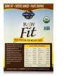 Фото применение Raw Organic Fit High Protein Powder, Органический Протеин, 45 Gra