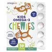 Фото применение Омега 3, Kids Omega-3 Chewies Age 3+ Natural Fruit, 30 таблеток