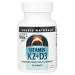 Фото використання Source Naturals, Vitamin K2+D3, Вітамін K2, 30 таблеток