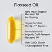 Фото використання Flaxseed Oil with Plant Based Omega-3 1200, Лляна олія, 180 капсу