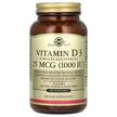Фото применение Solgar, Витамин D-3, Vitamin D-3 25 mcg 1000 UI, 250 капсул