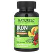 Фото використання Naturelo, Iron 25 mg, Залізо, 90 капсул