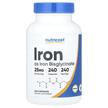 Фото використання Nutricost, Iron 25 mg, Залізо, 240 капсул
