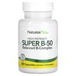 Фото використання Natures Plus, High Potency Super B-50, B-комплекс, 60 капсул