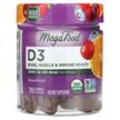 Фото применение MegaFood, Витамин D3, D3 1000 IU Gummies, 70 конфет