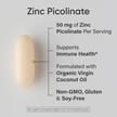 Фото використання Zinc Picolinate High Potency 50 mg, Цинк Піколінат, 120 капсул