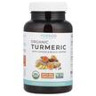 Фото применение Organic Turmeric with Ginger &, Экстракт корня куркумы, 120 к