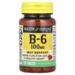 Фото применение Mason, Витамин B6 Пиридоксин, Vitamin B6 100 mg, 100 таблеток