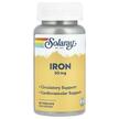 Фото використання Solaray, Iron 50 mg, Залізо 50 мг, 60 капсул