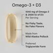 Фото використання Omega-3 Fish Oil + D3 Triple Strength 1040 mg, Омега 3, 120 капсу