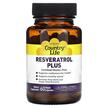 Фото використання Country Life, Resveratrol Plus, Ресвератрол Плюс, 60 капсул