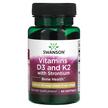 Фото використання Vitamins D3 and K2 with Strontium 1000 IU, Вітаміни D3 K2, 60 кап