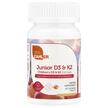 Фото використання Junior D3 & K2 Peach Apricot, Вітаміни D3 та K2, 90 таблеток