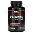 Фото применение Force Factor, L-Аргинин, L-Arginine 600 mg, 150 капсул