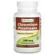 Фото применение Best Naturals, Хром, Chromium Picolinate 200 mcg, 240 таблеток