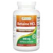 Фото використання Best Naturals, Betaine HCL 648 mg, Бетаїн Гідрохлорид, 250 капсул