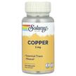 Фото використання Solaray, Copper 2 mg, Мідь 2 мг, 100 капсул
