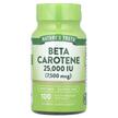 Фото применение Витамин А Ретинол, Beta Carotene 25000 IU 7500 mcg, 100 капсул